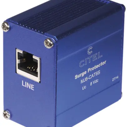 Protezione contro sovratensioni Flury MJ8-CAT6S tipo 3 8VDC 10Gbps RJ45 