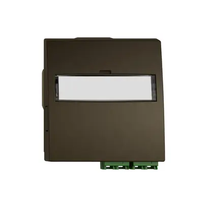 Prise FTTH EDIZIO.liv SNAPFIX® LC APC Diamond F-3000 2 connecteurs br 