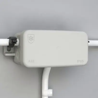 Scatola di derivazione AP ELTAG ABB AP45 Mini 2K 105×43×40mm IP65 grigio 