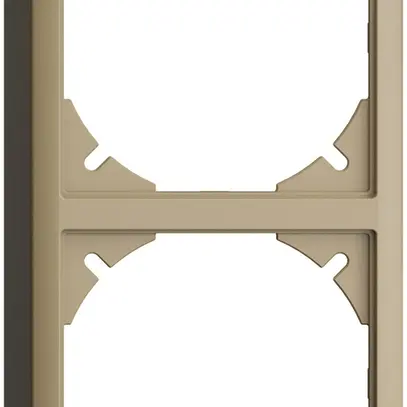 Capot EDIZIOdue 39mm I-I sand pour combinaison vertical/horizontal 