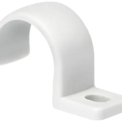 Bride pour TIT M20 1 vis gris clair 