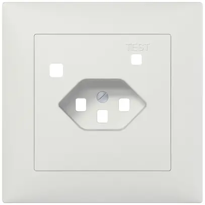 Kit frontal SIDUS B pour prise FI T23 blanc 