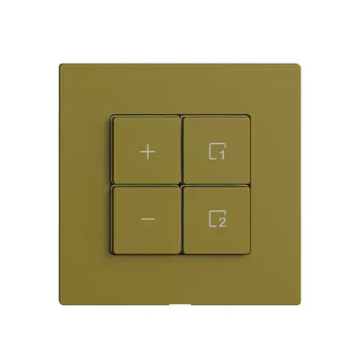 Comando per dimmer 1c scena/4t Edue Wiser olive 