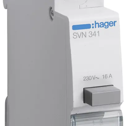 Pulsante INS Hager 16A 230V 0 chiusura 2 apertura 0 invertitore grigio 1UM 