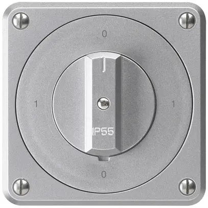 UP-Drehschalter robusto IP55 Schema 0/3P aluminium 