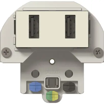 Presa di carica USB+T13 ABB GEE 240V max.2400mA 