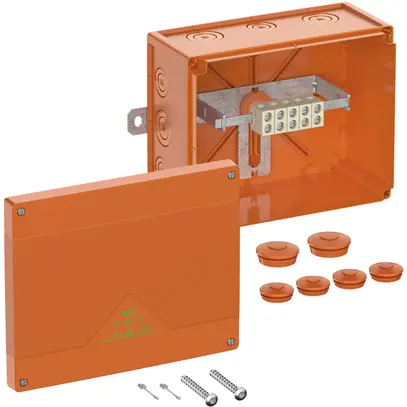 Boîte de dérivation AP Spelsberg WKE 6 5×6mm² E90 250×200×120mm IP66 or 