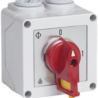 Interruttore principale AP K&N grigio 20A 660V 0/3L 
