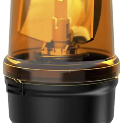 Feu tournant LED WERMA 885 24VAC/DC montage sur tube jaune 