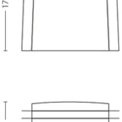 Applique Philips Shades E27 1×42W IP44 grigio 
