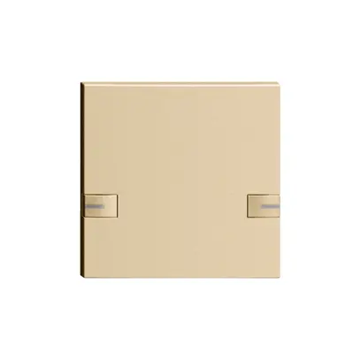 Taste 1/1 KNX/UNI-Taster mit LED EDIZIOdue 2×Einfachbedienung sand 