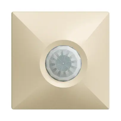 Rilevatore di presenza INC pirios 360P 2 relais EDIZIOdue angolare Master, crema 