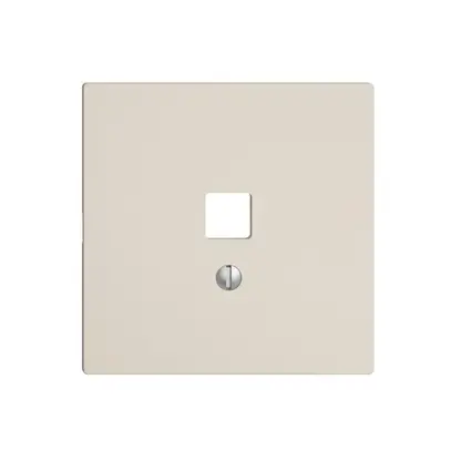 Kit frontale EDIZIOdue crema, 60×60mm per interfaccia USB 
