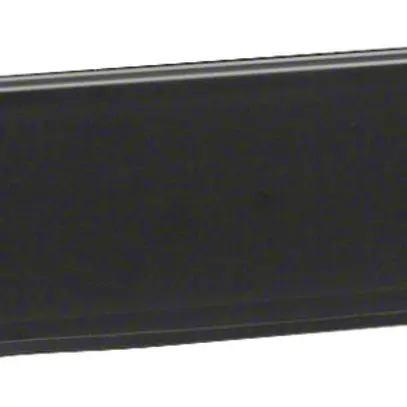 Coperchio Hager per SL20080 nero con bordo di tappeto 