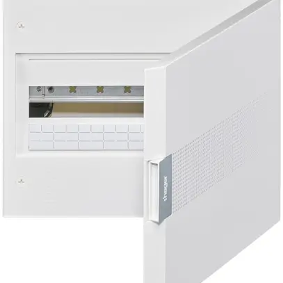 Distributore AP Hager vega 1-fila 18UM porta bianco IP40 400×325×146mm 