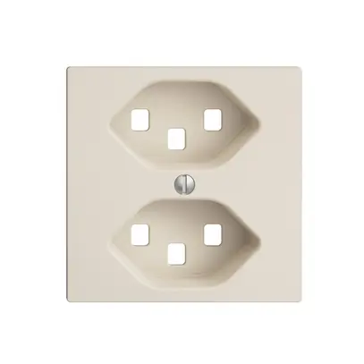 Kit frontale EDIZIOdue crema, 60×60mm 2×T23 