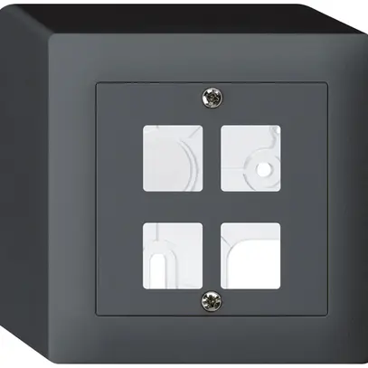 Kit frontal AP kallysto Q pour 4 modules anthracite 