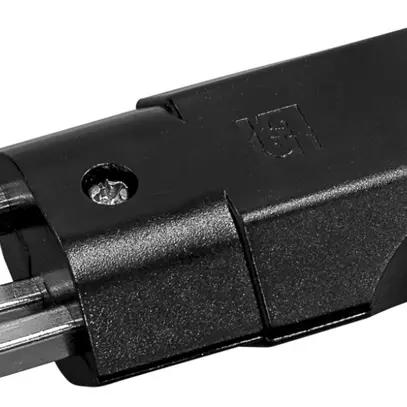 Spina mobile angolare Steffen STEKO MID T23 nero 10A 250VAC 