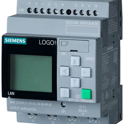 SPS-Logikmodul Siemens LOGO!8.3 24RCE, 8DE/4DA 