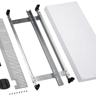 Baustein Hager univers N 600×250mm für Reihenklemmen senkrecht 