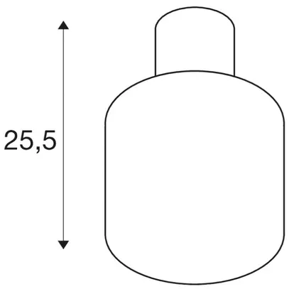 Plafoniera LED SLV OVALISK 7.5W 540lm 3000/4000K IP65 