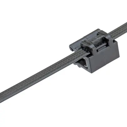 Clip di bordo PAN c.fascetta BT2S-300 fissaggio laterale 0.7…3mm a piombo 