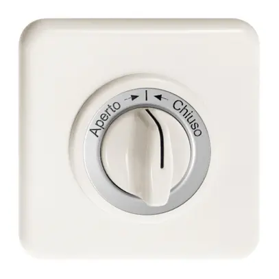Kit frontal ENC Aperto-I-Chiuso pour contact pivotant blanc 