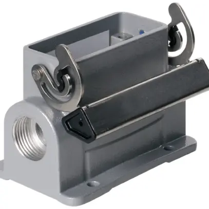 Scatola di base Weidmüller HDC 10A gancio long.parte inf.grd.2 2×M20 laterale 