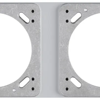 Intestazione INC robusto 1×2 grigio chiaro 