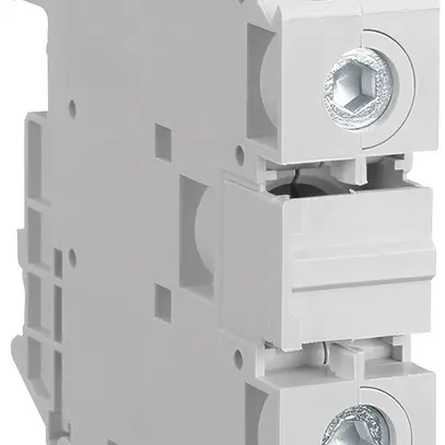 Morsetto di passaggio Hager 35mm², L, 1000V/125A, a vite 
