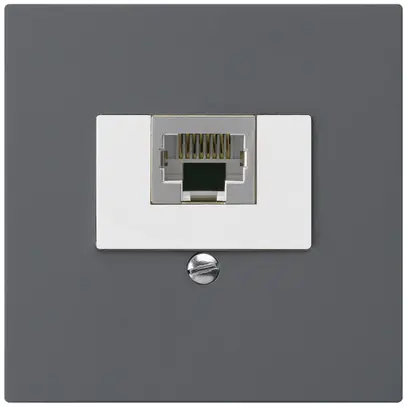 Scatola INC kallysto 1×RJ45s antracite 