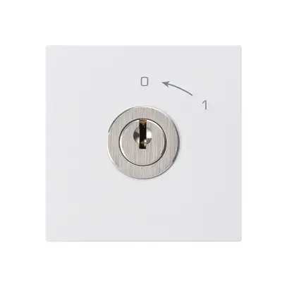 Contact pivotant 0<-1/1L blanc KAL avec serrure Kaba 8 