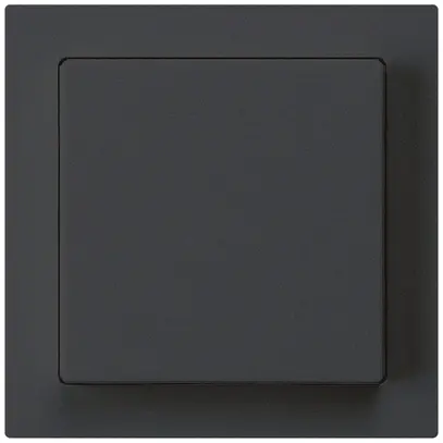 Kit frontal kallysto 60×60 noir pour interrupteur/contact à poussoir 