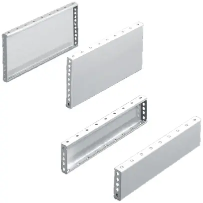 Obturateur de socle TS Rittal lateralmente 100×400mm 