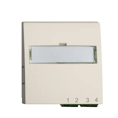 Scatola di raccordo INC FTTH EDIZIOdue FH 2×LC APC Duplex F crema 
