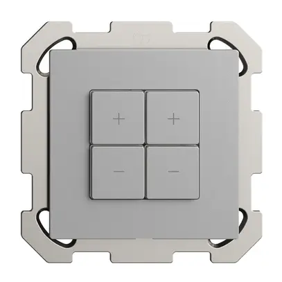 Station secondaire ENC 2K/4T pour variateur Edue Wiser silver 