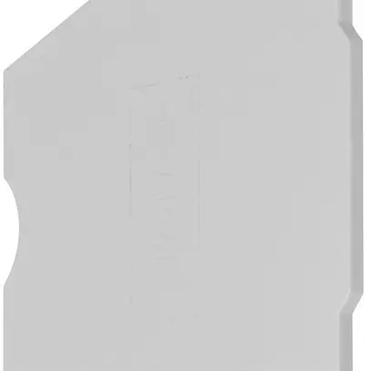 Parete d'estremità Hager per KXA04VB, KXA04LX grigio 