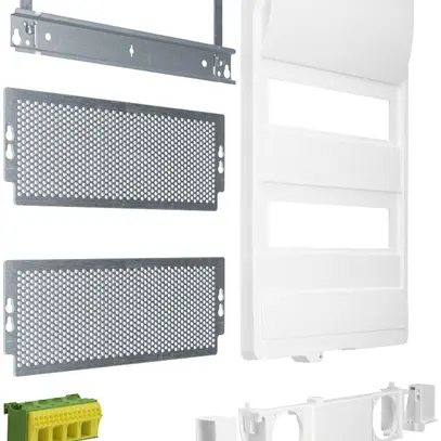 Kit di montaggio Hager volta Hybrid Svizzera 2-file 