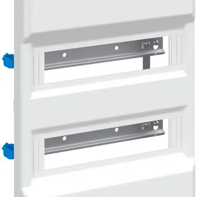 Kit d.rallonge ABB p.UK624 avec recouvrement, support d'appareils et bornes N/PE 