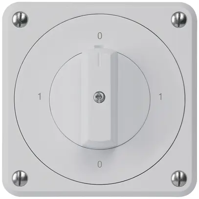 Interrupteur rotatif ENC robusto IP55 schéma 0/1P gris 