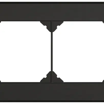En-tête ENC EDIZIO.liv SNAPFIX® 1×2 pour combinaisons au choix noir 
