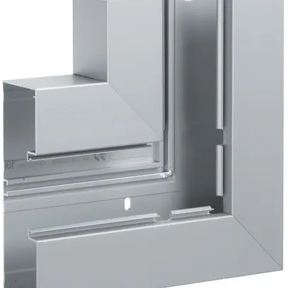 Flachwinkel Hager BRA 65210 alu 