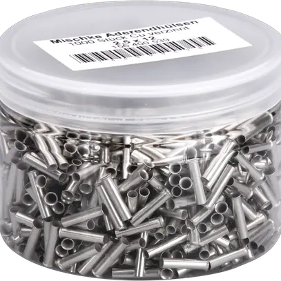 Embout de câble Mischke E DIN 46228 2.5mm²/12mm nu Cu-étamé 