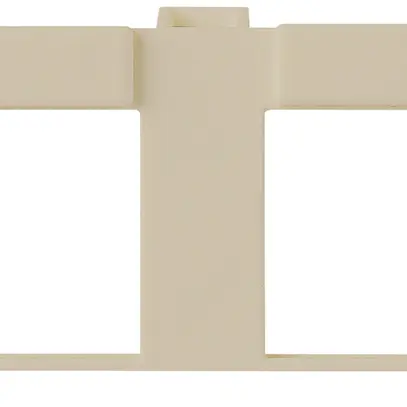 Modulo kallysto 2×RJ45 Keystone beige 