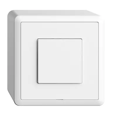 Interruttore AP 1K/1T WLAN Edue Wiser bianco 