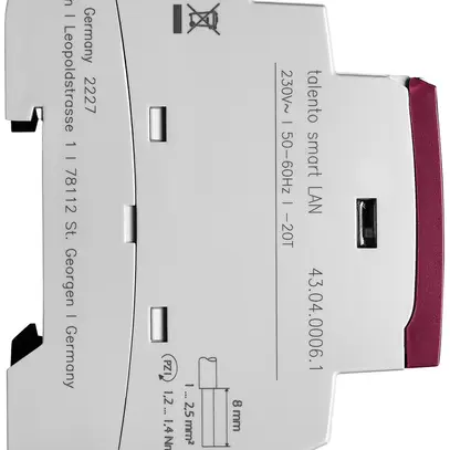 Interfaccia AMD talento smart LAN, bluetooth, 230V 