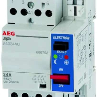 Contacteur pour commande de chauffe-eau AMD AEG WVS1EB 