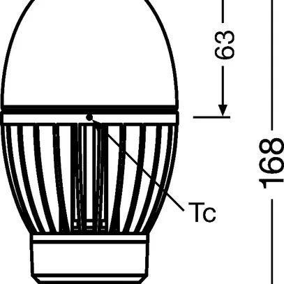 Lampada LED LEDVANCE HQL LED E27 29W 4000lm 4000K 