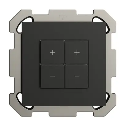Station secondaire pour variateur ENC 2c/4t WLAN Edue Wiser noir 