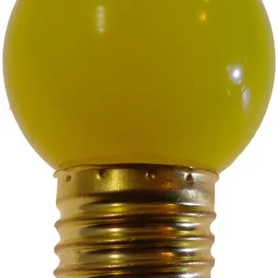 Lampe LED ELBRO E27 0.7W 230V jaune mat 